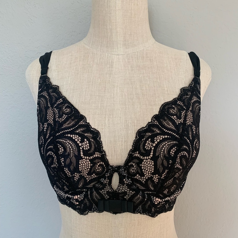 Felina Black Lace Bralette
